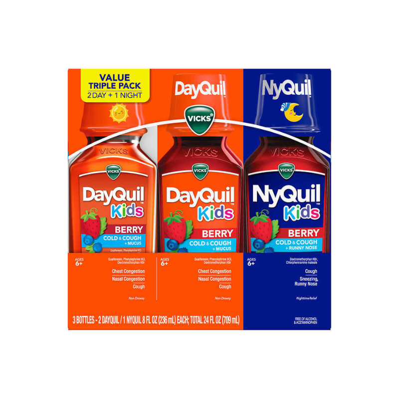 VICKS DAYQUIL KIDS LQ 236ML HONEY