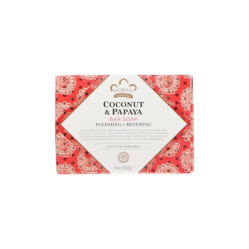NUBIAN SOAP PEPPERMINT 5OZ