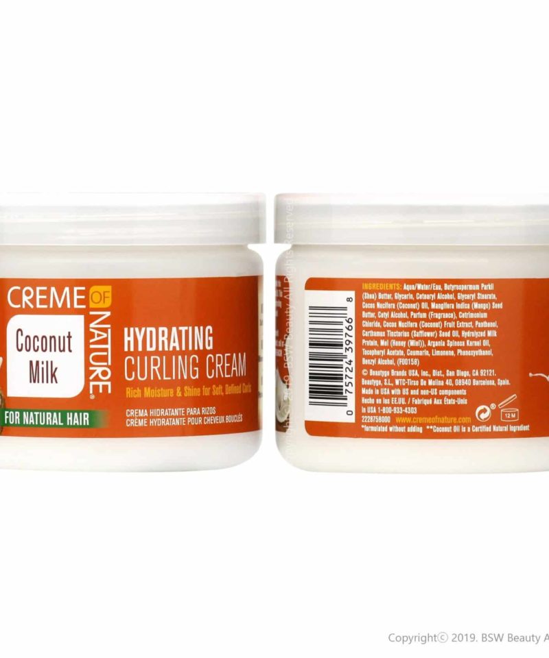 Creme Of Nature Coconut Milk Hydrating Curling Cream 11.5oz