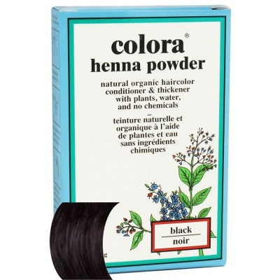 Colora Henna Powder Hair Color Black 2oz