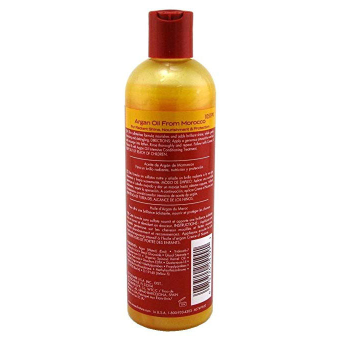 Creme of Nature Moisture & Shine Shampoo with Argan Oil, 12 oz