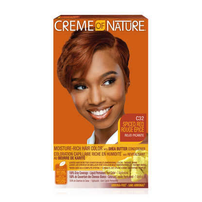 Creme Of Nature Color C32 Spiced Red Kit