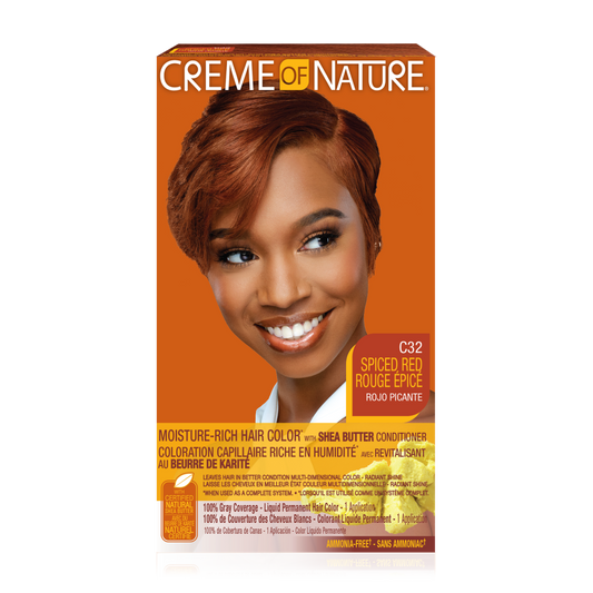 Creme Of Nature Color C32 Spiced Red Kit