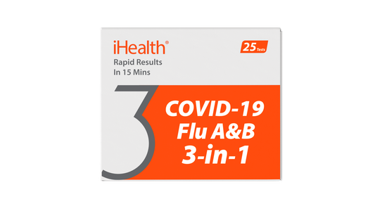 IHEALTH COVID-19/FLU A+B RAPID TEST KIT