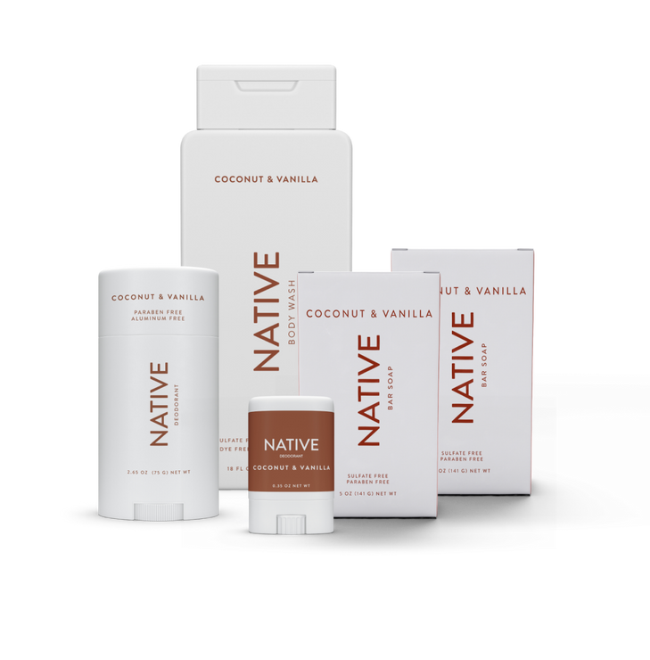 Native Coconut & Vanilla Moisturizing Shampoo, 3 oz