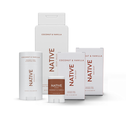 Native Coconut & Vanilla Moisturizing Shampoo, 3 oz