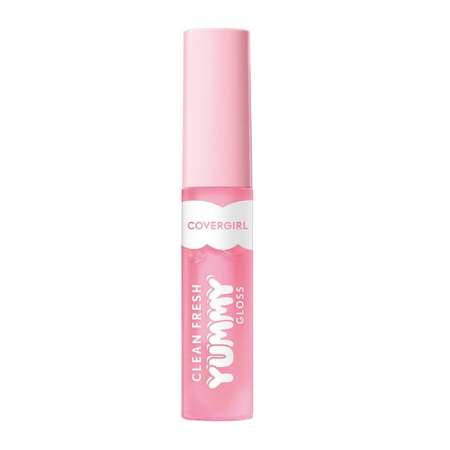 COVERGIRL Clean Fresh Squishy Glaze Lip Butter Balm - 160 Fresh Plum, 0.5 oz
