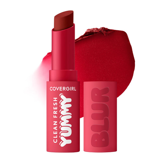 COVERGIRL Clean Fresh Yummy Blur Matte Lipstick - 200 Blur The Pom, 0.09 oz