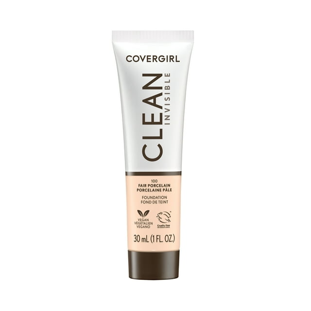 COVERGIRL Clean Invisible Foundation - 100 Fair Porcelain