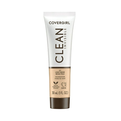 COVERGIRL Clean Invisible Foundation - 107 Light Beige