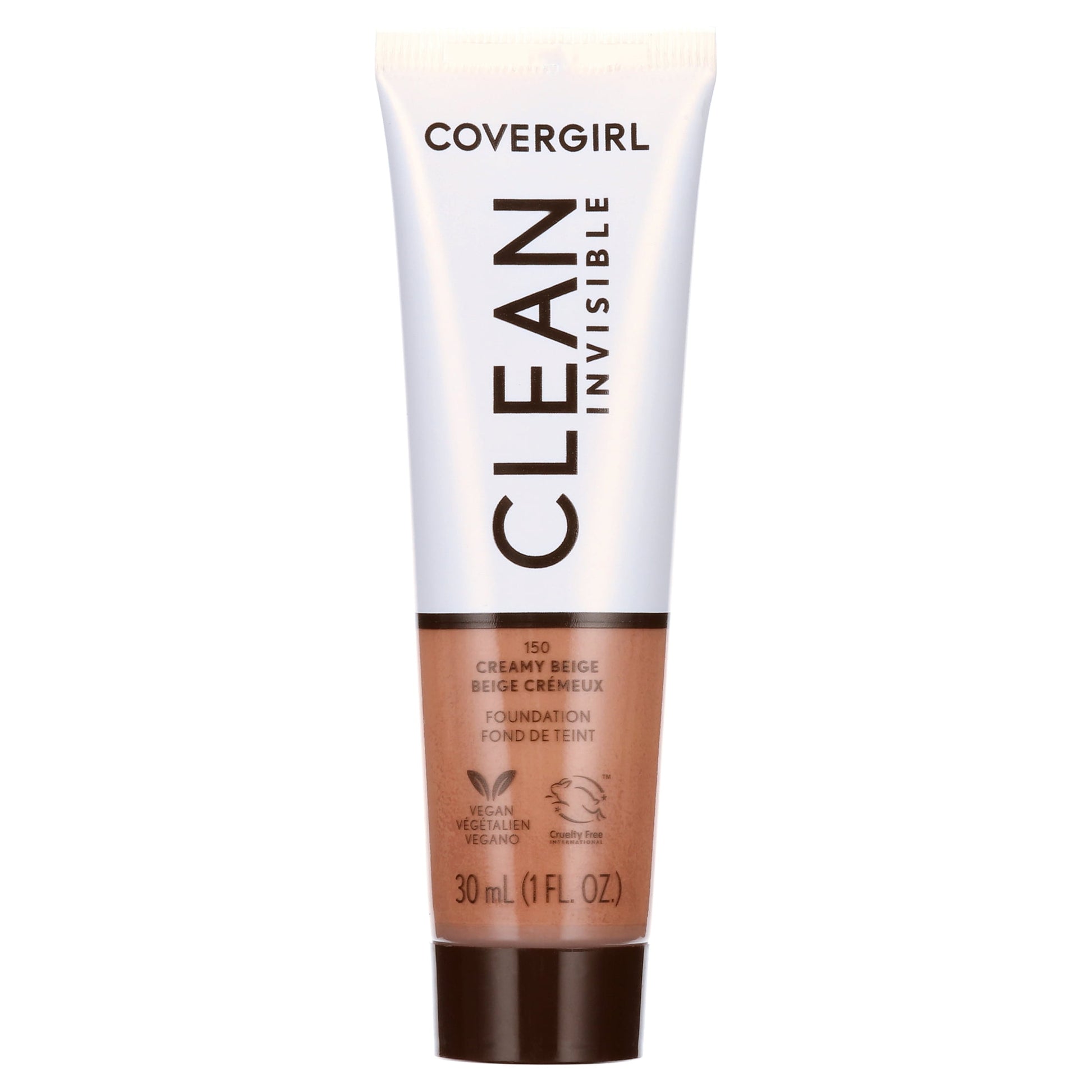 COVERGIRL Clean Invisible Foundation - 150 Creamy Beige