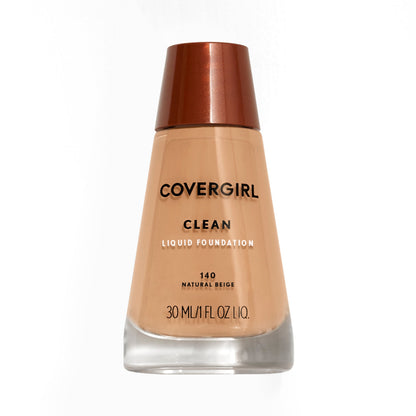 COVERGIRL Clean Liquid Foundation - 140 Natural Beige