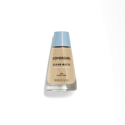 COVERGIRL Clean Matte Liquid Foundation - 510 Classic Ivory