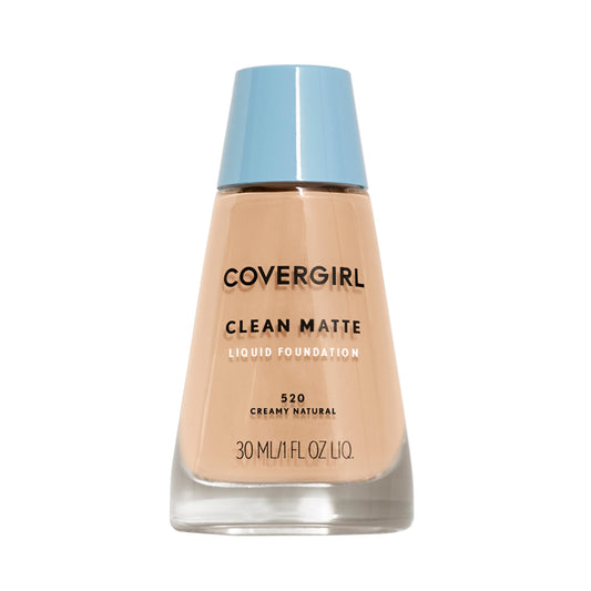 COVERGIRL Clean Matte Liquid Foundation - 520 Creamy Natural