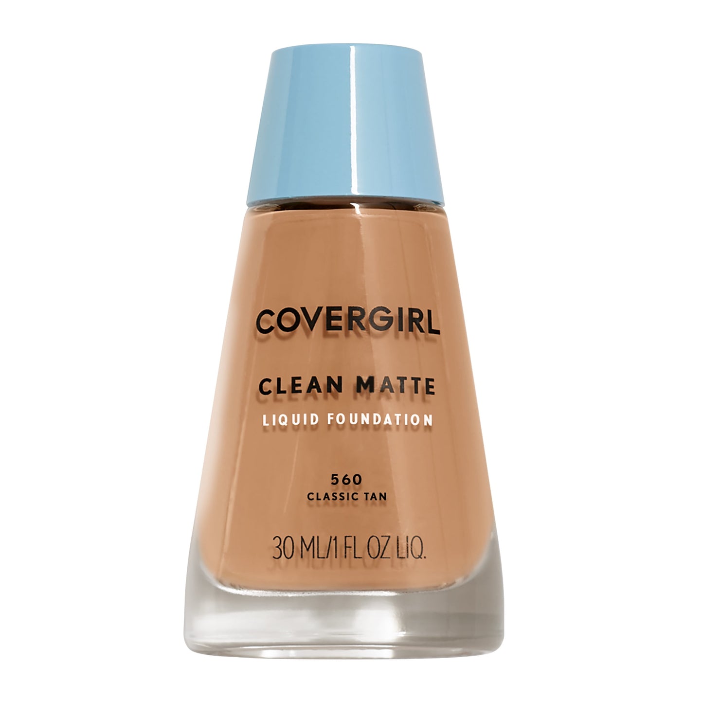 COVERGIRL Clean Matte Liquid Foundation - 560 Classic Tan