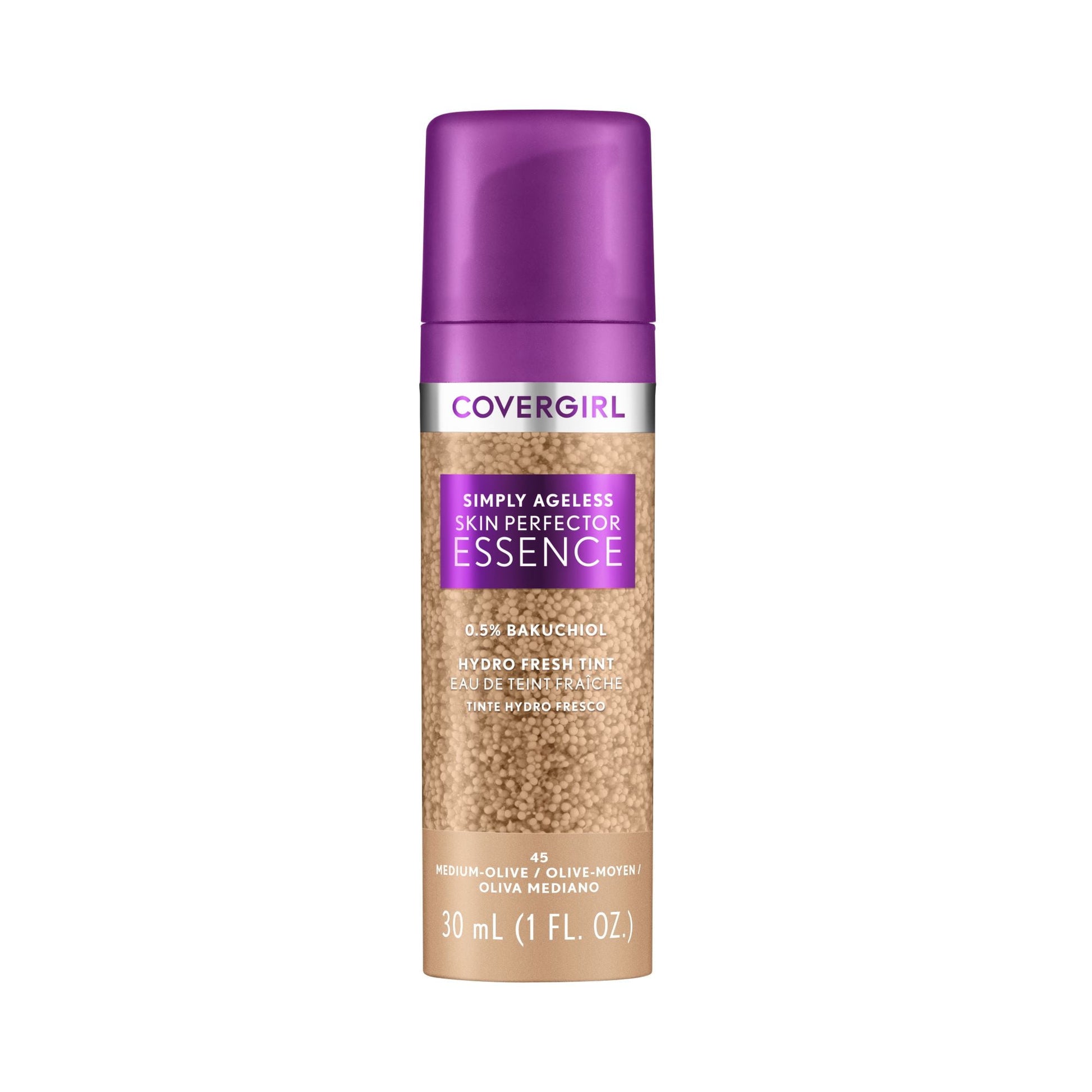 COVERGIRL Simply Ageless Skin Perfector Essence Foundation - 45 Medium Olive