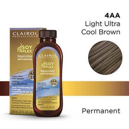 Cp Liquicolor Perm 4Aa/37D Light Ultra Cool Brown 2oz