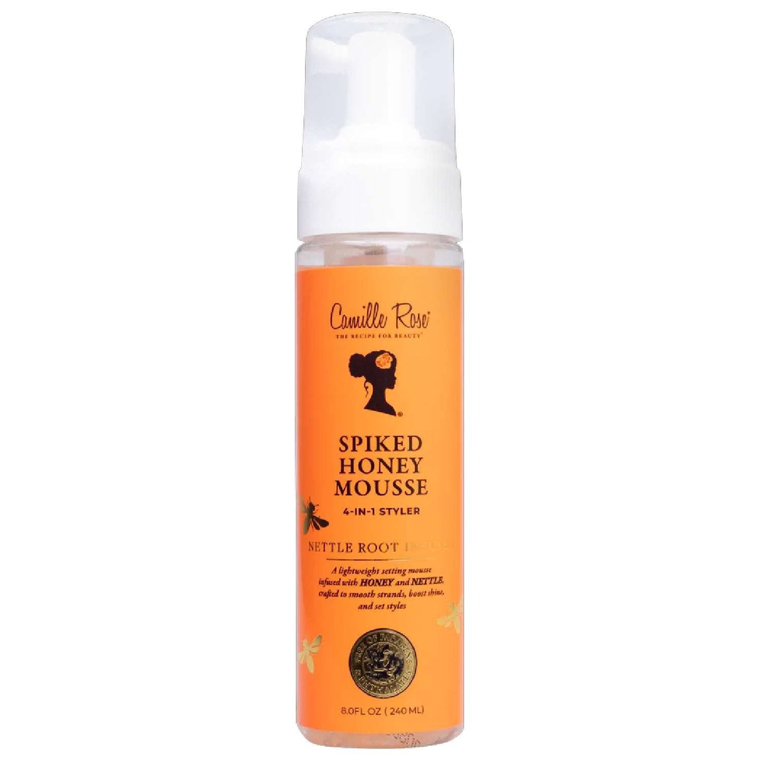 Camille Rose Spiked Honey Mousse 4-in-1 Styler, 8 oz