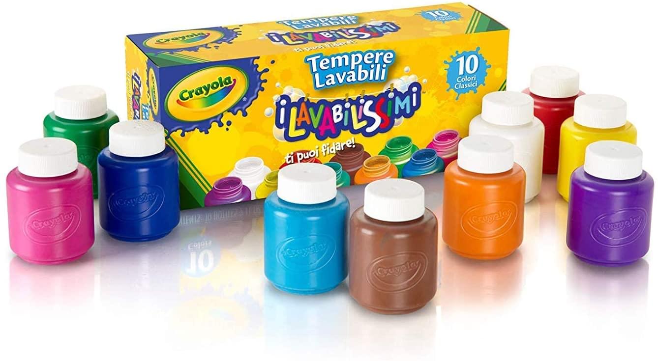 Crayola Washable Kids Project Paints, 10 count