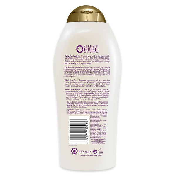 OGX COCONUT MIRACLE WASH 19.5z