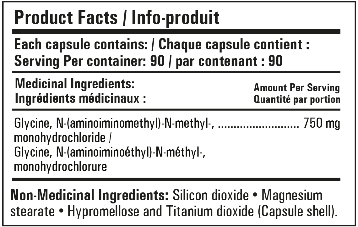 CAPSULE,CREATINE HCL