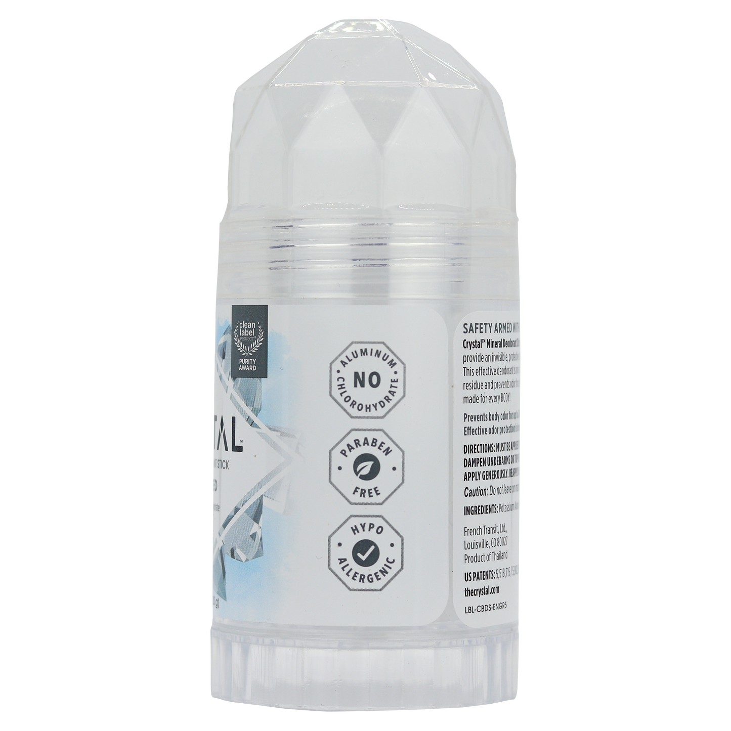CRYSTAL DEO STICK UNSCNTD 4.25OZ