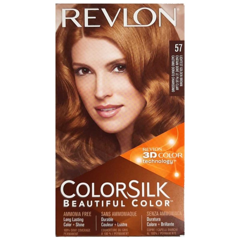 Revlon Colorsilk #57 Lightest Golden Brown
