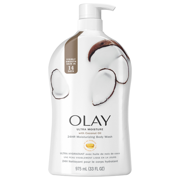 Olay Body Wash Ultra Moisture Coconut Oil 22oz