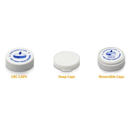 COLORSAFE CRC VIALS-AMBER 13 DRAM W/CAP