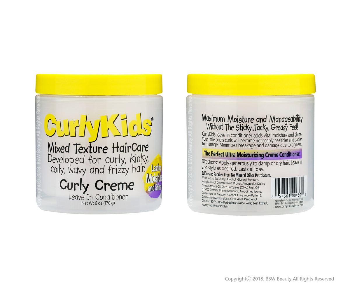 CURLYKIDS CURL POPPIN CREME 6OZ