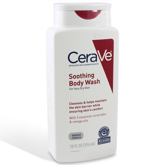 Cerave Soothing Body Wash 10oz For Very Dry Skin