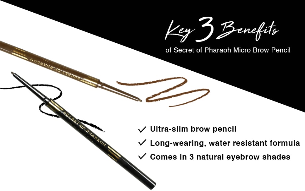 EBIN NEW YORK Secret of Pharaoh Micro Brow Pencil - Natural Espresso