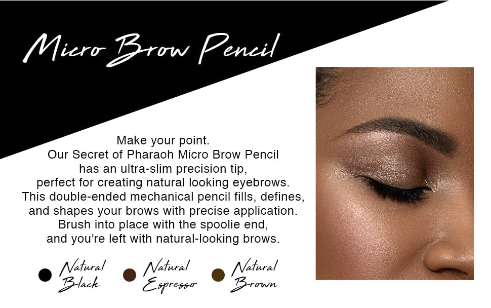 EBIN NEW YORK Secret of Pharaoh Micro Brow Pencil - Natural Espresso