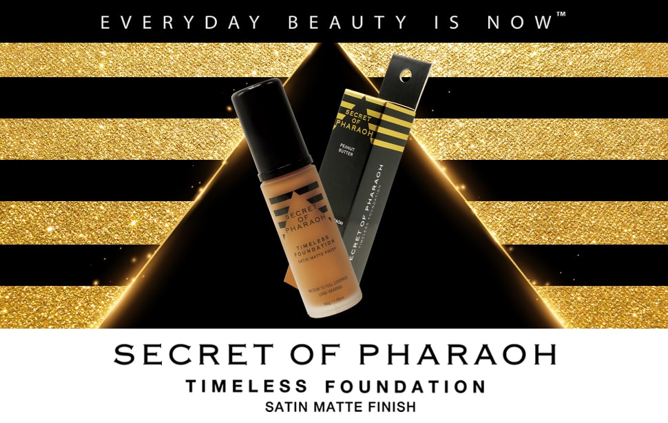 EBIN NEW YORK Secret of Pharaoh Timeless Foundation - Truffle