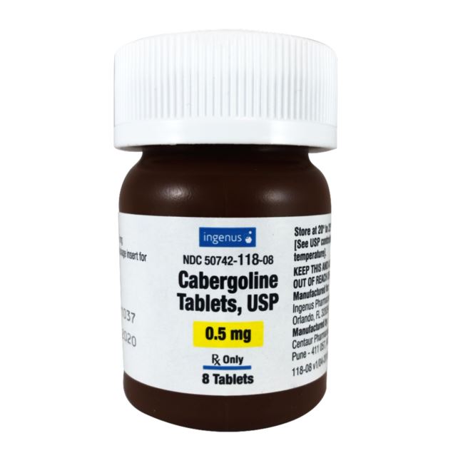 CABERGOLINE TB 0.5MG 8