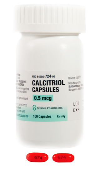 CALCITRIOL GC 0.5MCG 100 SFG