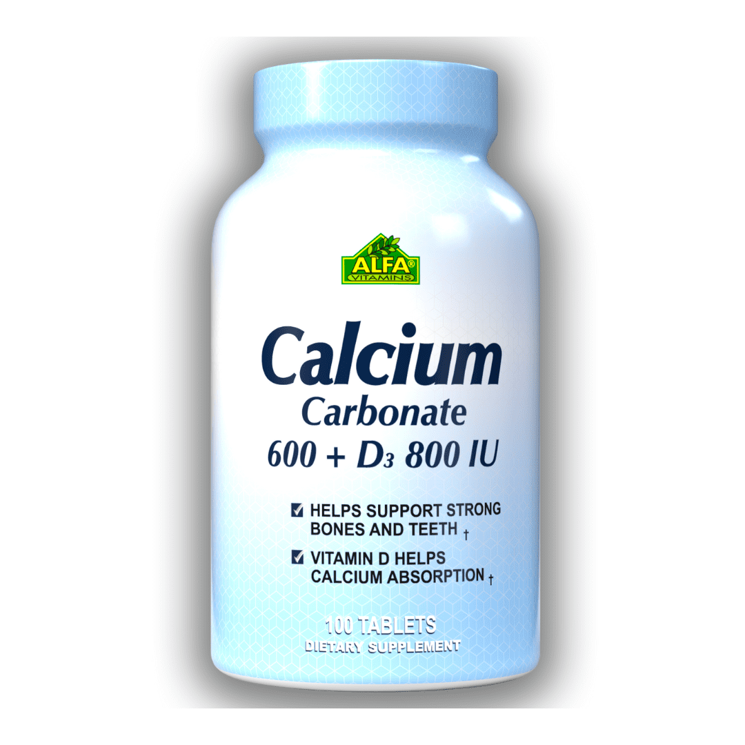 CALCIUM-VIT D 600MG-400IU TAB 100 UD