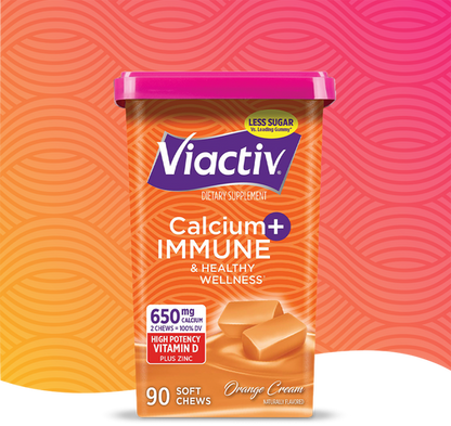 VIACTIV IMMUNE W/CALC CW 90 ORN