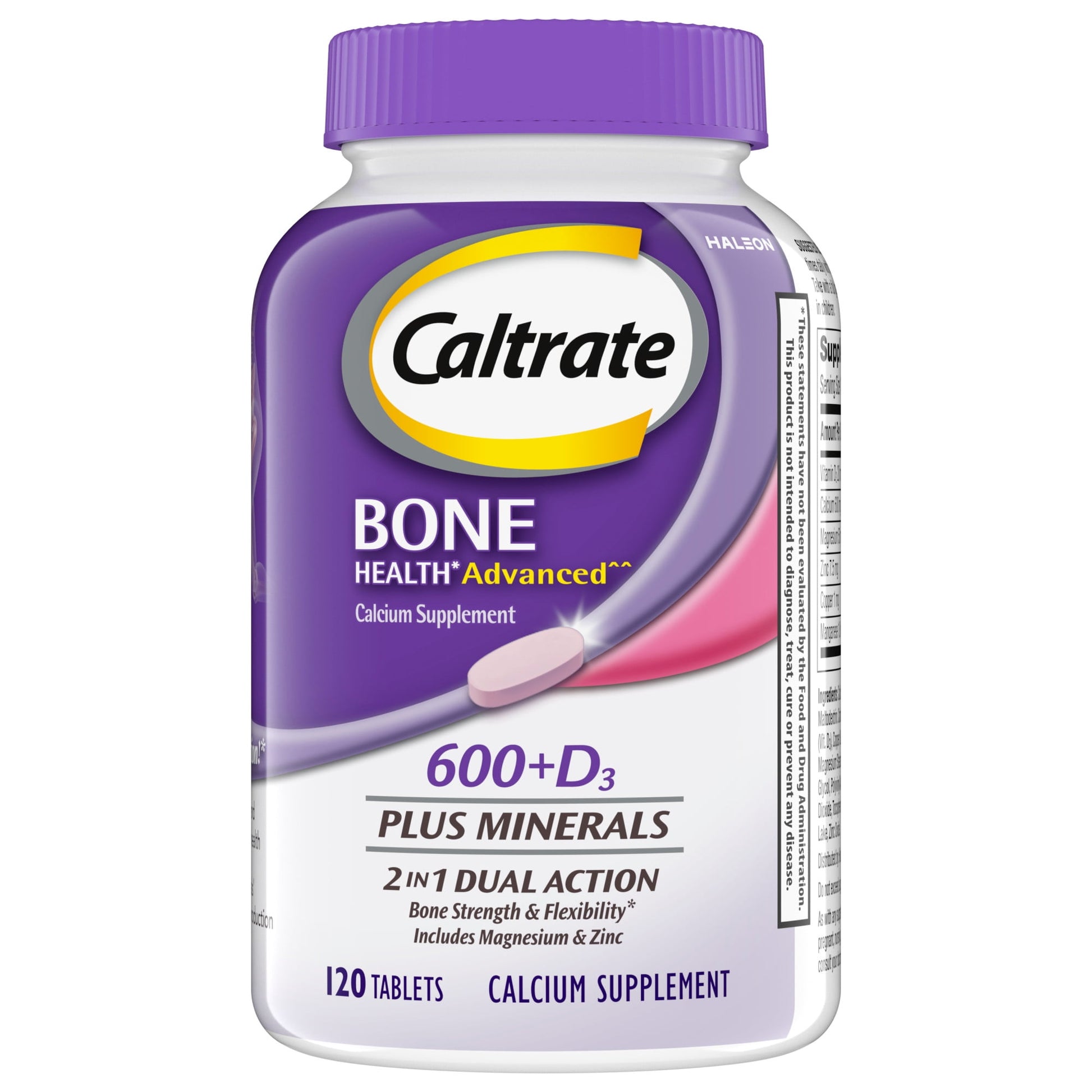 CALCIUM 600MG +D PLUS MINERALS CHW 75CT
