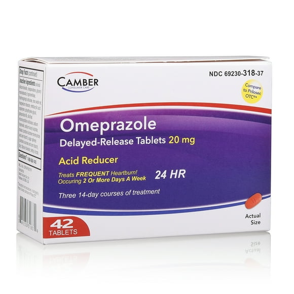 OMEPRAZOLE 20 MG DR TAB 14