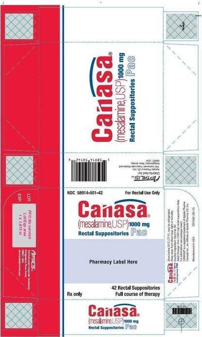 MESALAMINE SU 1000MG 30 RECTAL