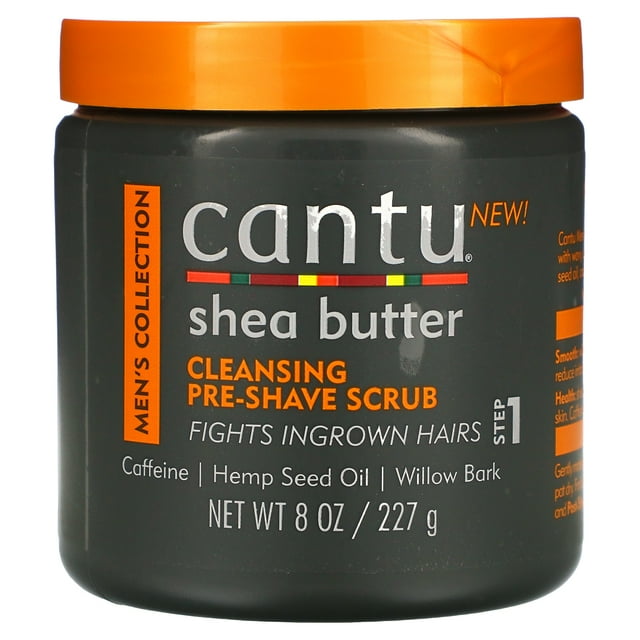 CANTU MEN CLEAN P/SHAVE SCRUB 8