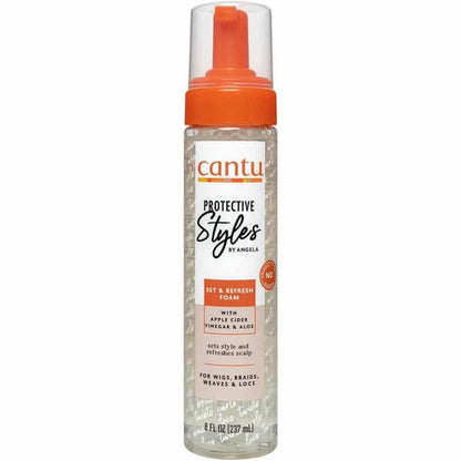 Cantu Protective Styles Set And Refresh Foam 8oz