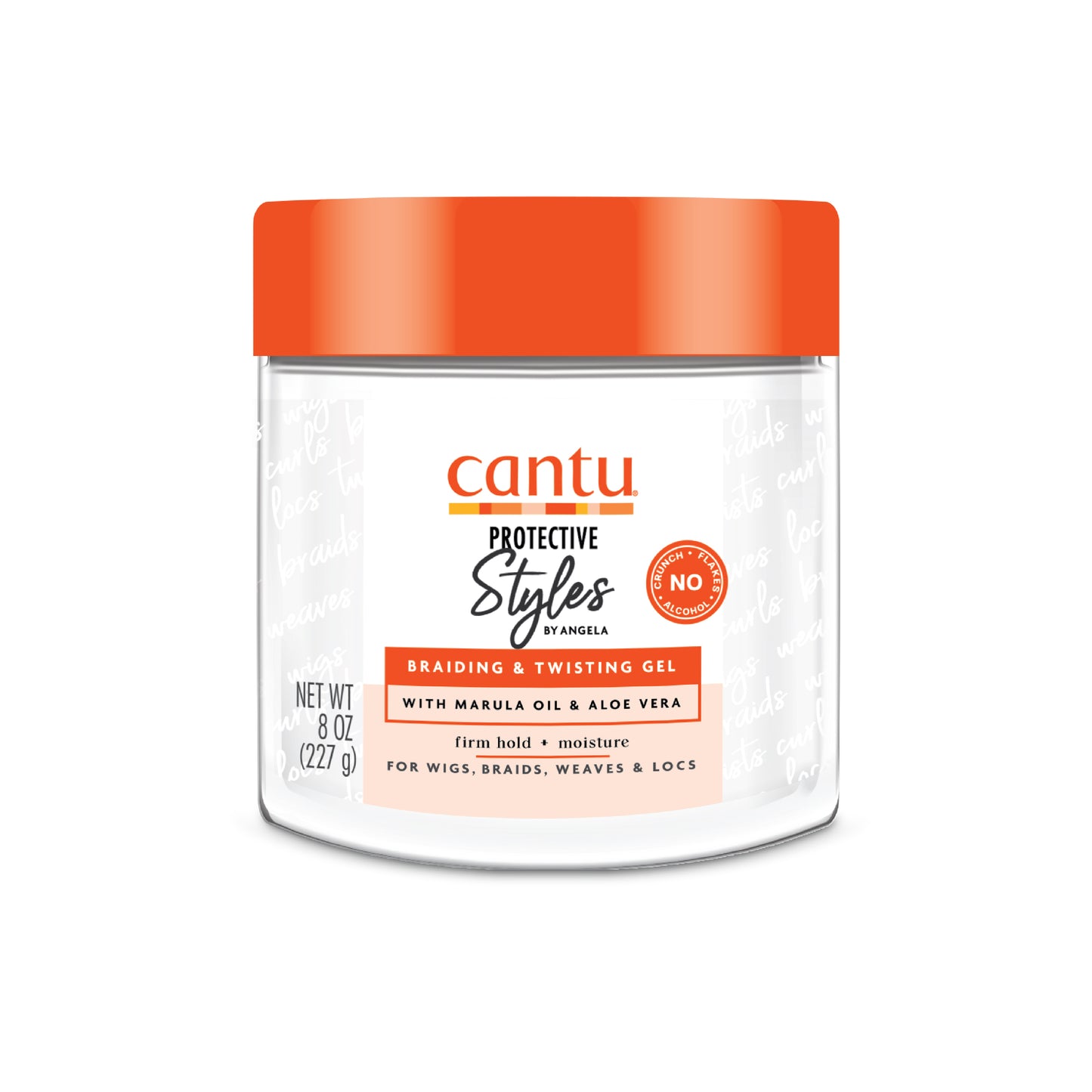Cantu Moisturizing Twist & Lock Gel with Shea Butter, 13 oz