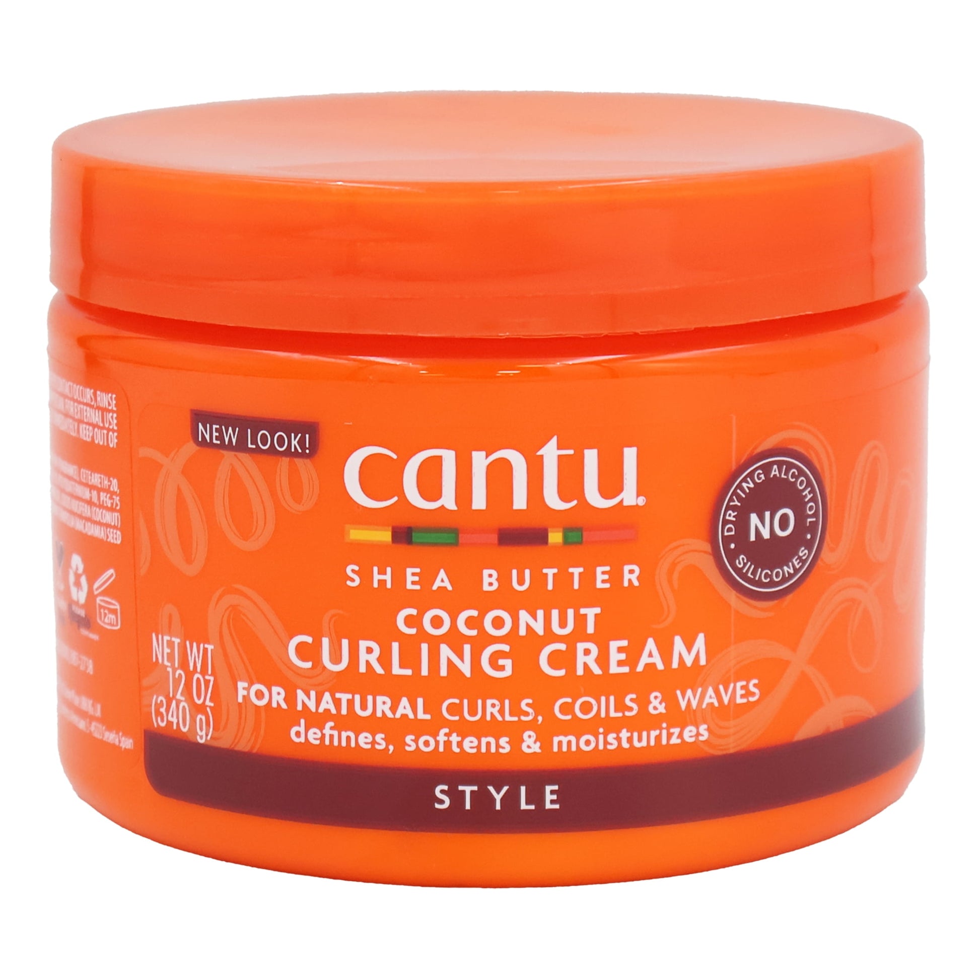 Cantu Shea Butter Coconut Curling Cream, 12 oz