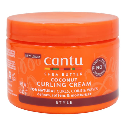 Cantu Shea Butter Coconut Curling Cream, 12 oz