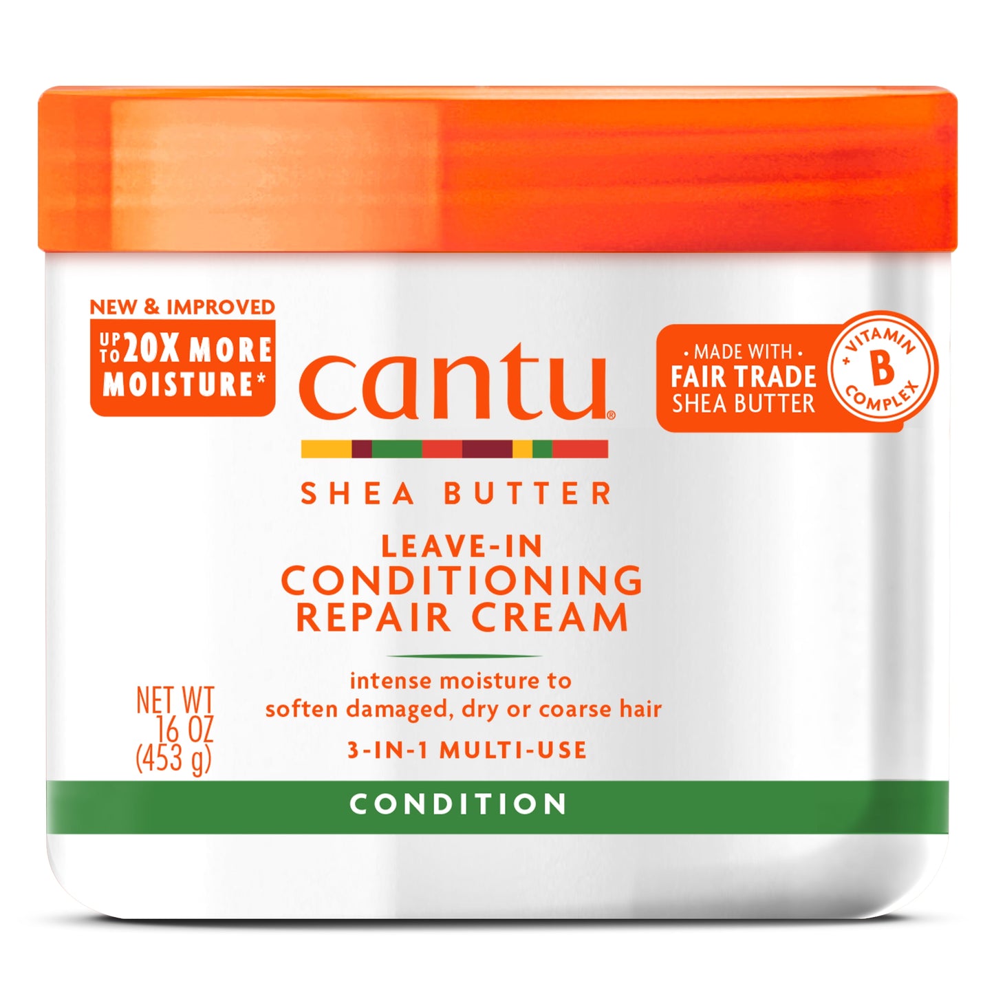 CANTU LEAVE-IN CDG R CR 16OZ 3IN1