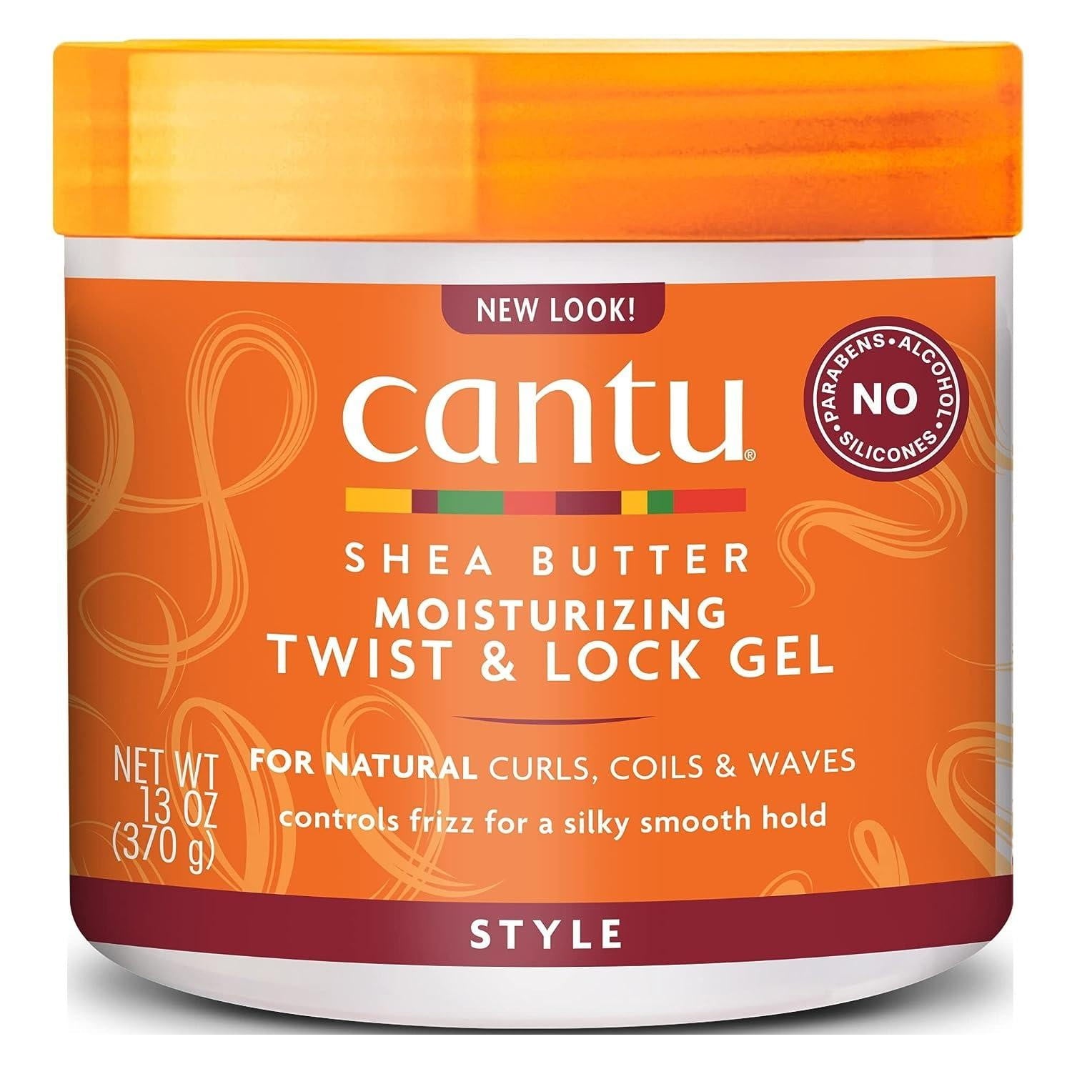 Cantu Shea Butter Twist And Lock Gel 13oz Jar