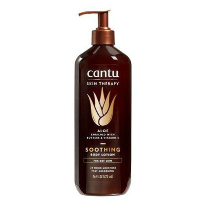 Cantu Skin Therapy Body Lotion Aloe 16oz Soothing