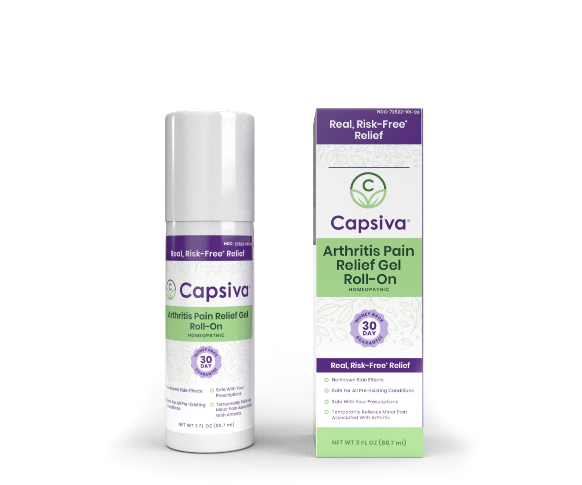 CAPSIVA ARTHRITIS PRLF RL 88.7ML